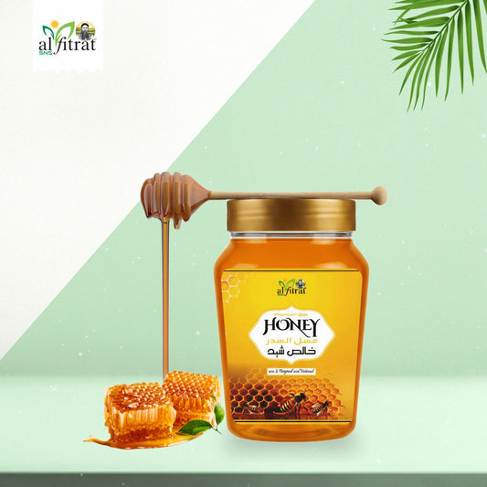Al Fitrat Pure Natural Honey – 100% Raw & Unprocessed (1kg- 500g - 250g)