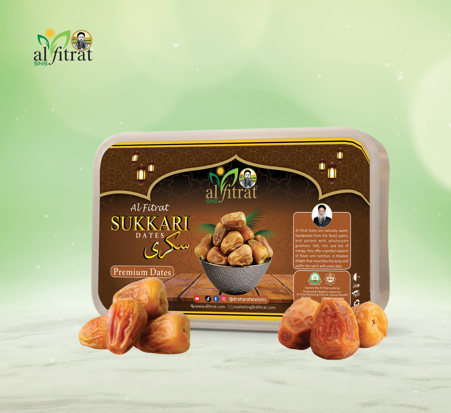 Sukri Dates 500g & 1kg – Naturally Sweet & Fresh | Al Fitrat