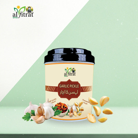 Lehsan Achar – Homemade Garlic Pickle | Spicy & Tangy | Al-Fitrat