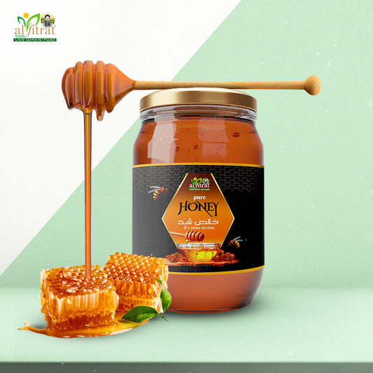 Al Fitrat Pure Natural Honey – 100% Raw & Unprocessed (1kg- 500g - 250g)