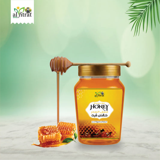Al Fitrat Pure Natural Honey – 100% Raw & Unprocessed (1kg- 500g - 250g)