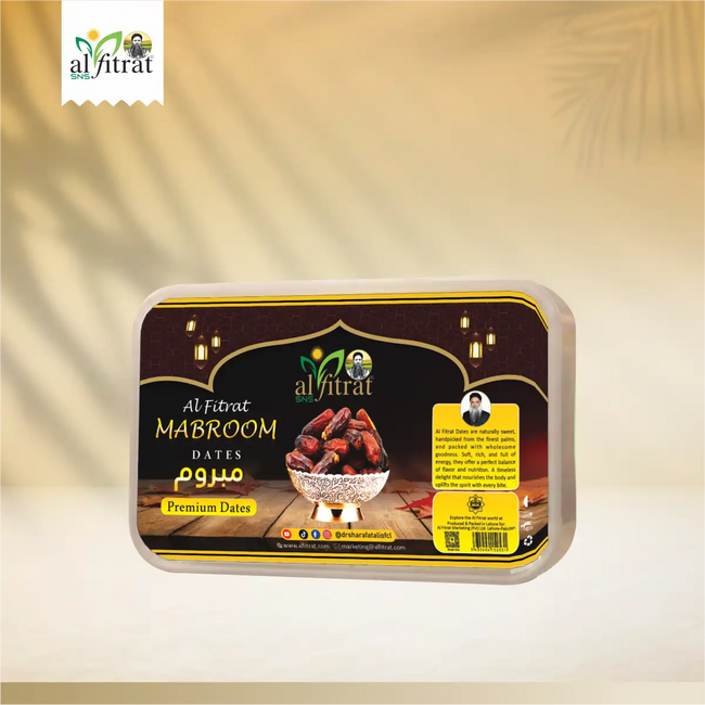 Mabroom Dates Imported from Madinah (500g & 1kg) | Premium Saudi Dates – Al Fitrat Hover Image