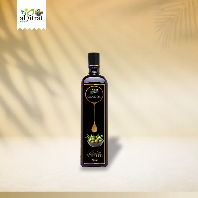 Al Fitrat Olive Oil | 100% Pure Cold Pressed Olive Oil (500 ml) Hover Image