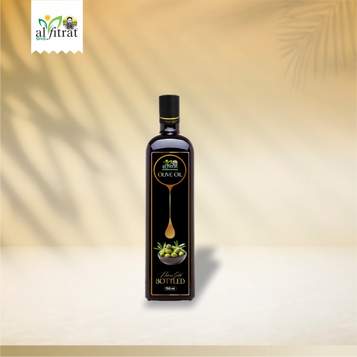Al Fitrat Olive Oil | 100% Pure Cold Pressed Olive Oil (1 L)