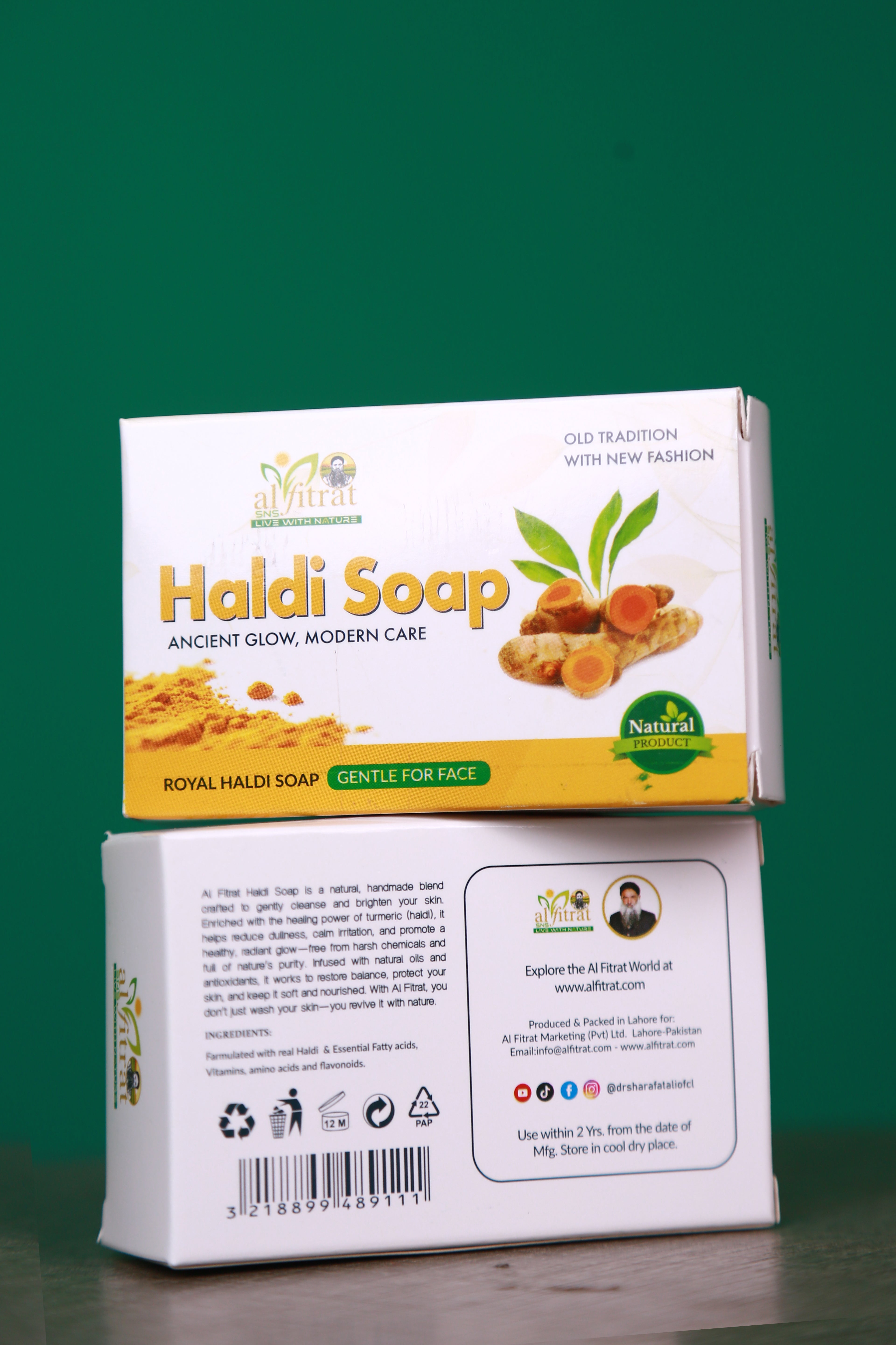 Al Fitrat Haldi Natural Soap