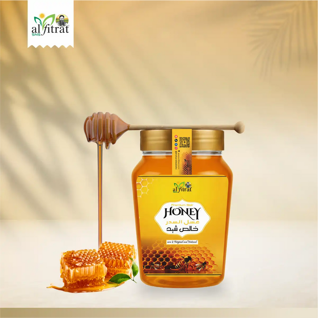 Al Fitrat Pure Natural Honey – 100% Raw & Unprocessed (1kg- 500g - 250g) Hover Image
