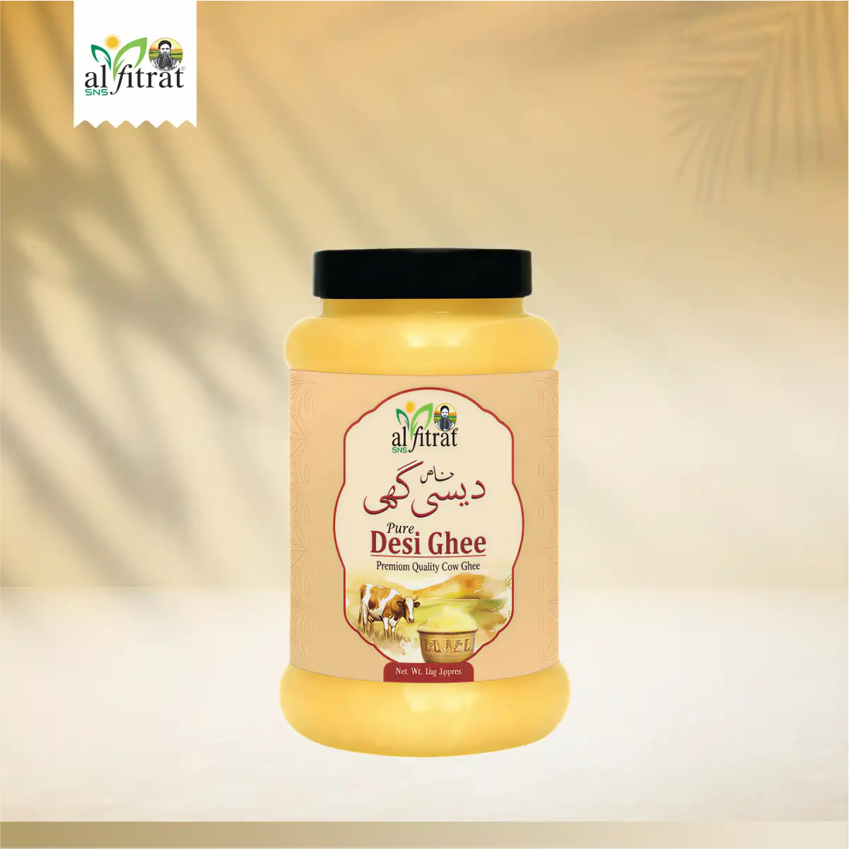 Al Fitrat Pure Desi Ghee – Premium Quality Cow Ghee (500G)