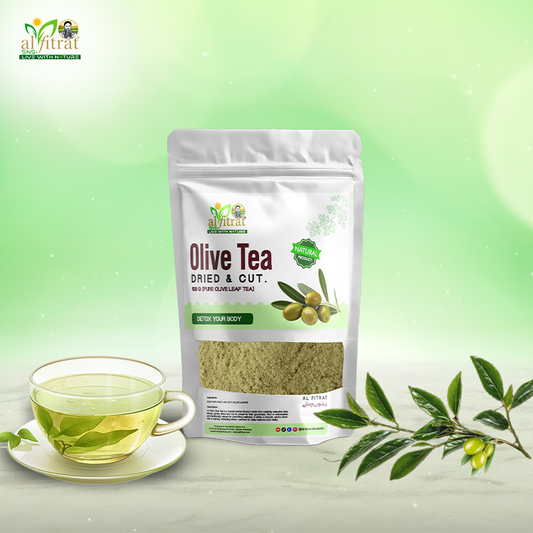 Al Fitrat Olive Tea | 100% Pure Olive Leaf Herbal Tea (150g)
