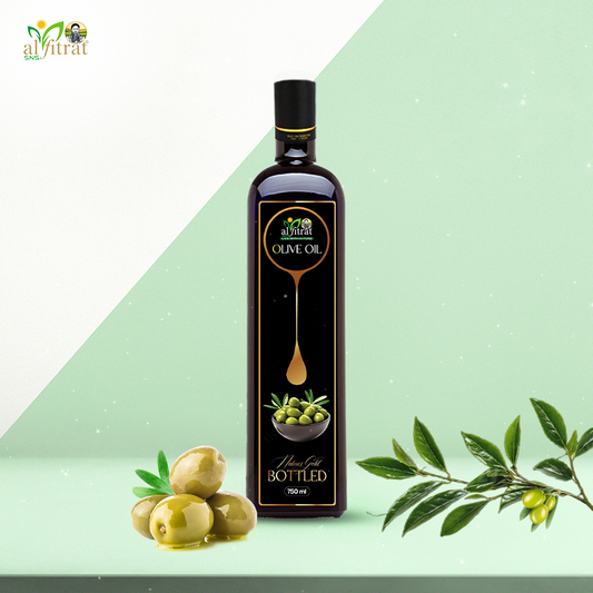 Al Fitrat Olive Oil | 100% Pure Cold Pressed Olive Oil (250 ml)